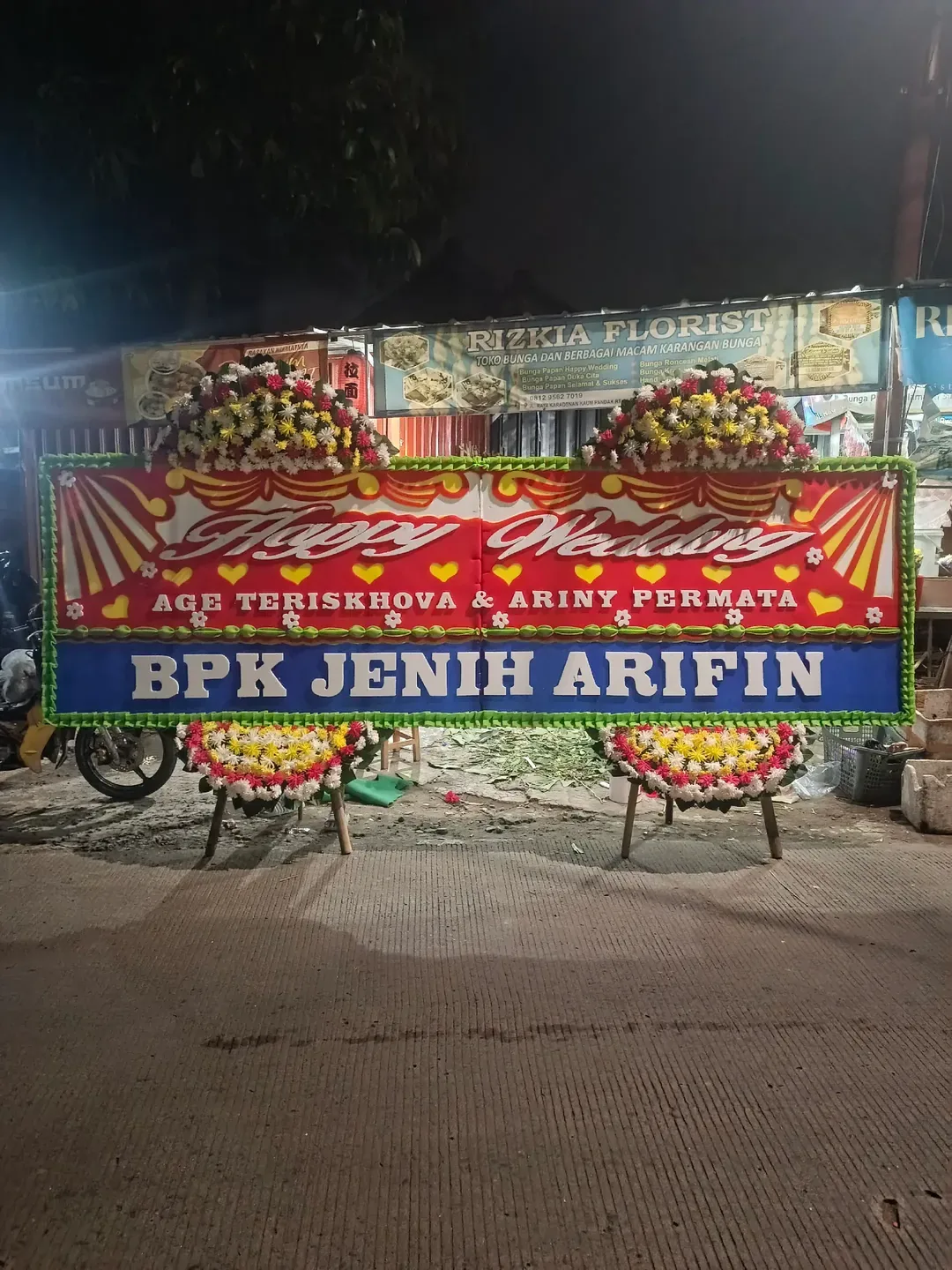 Papan Pernikahan 2 Tingkat (Jumbo)